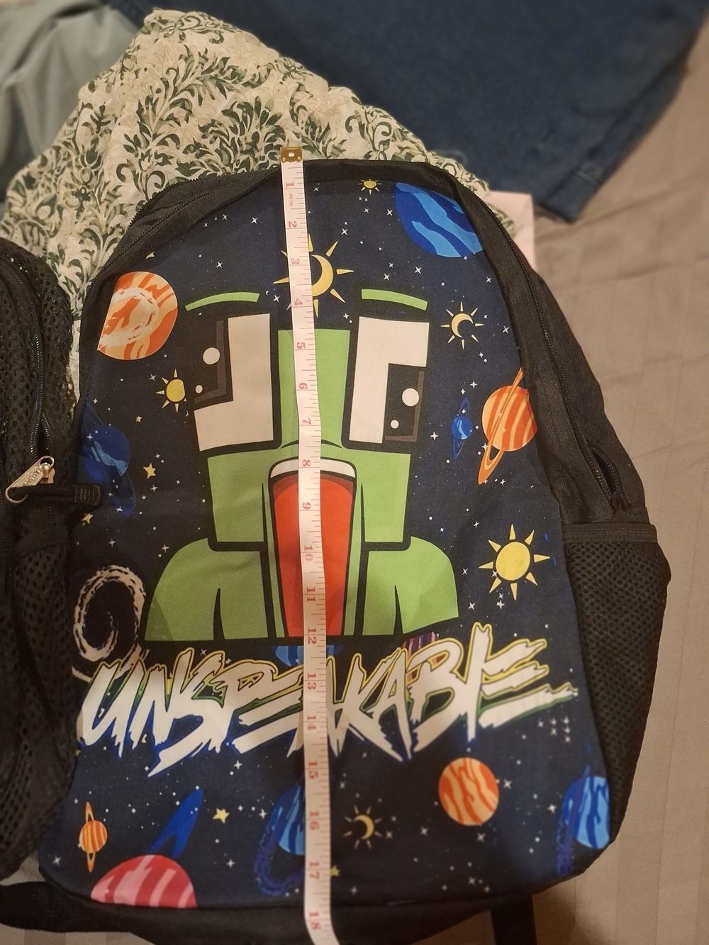 Backpacks -Unspeakable Kids Backpack - Multicolor Lightning Design - Picture 3 of 12